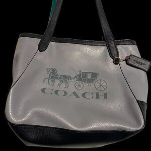 Used Coach w/Carriage Handbag
